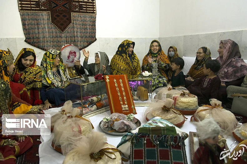 (تصاویر) عروسی ترکمن